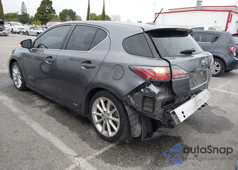 2013 Lexus Ct 200H z USA, uszkodzony, nr VIN JTHKD5BH3D2127735